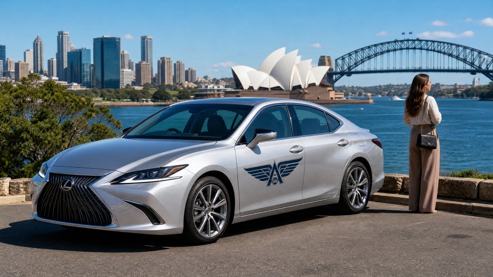 Luxury Lexus sedan Sydney
