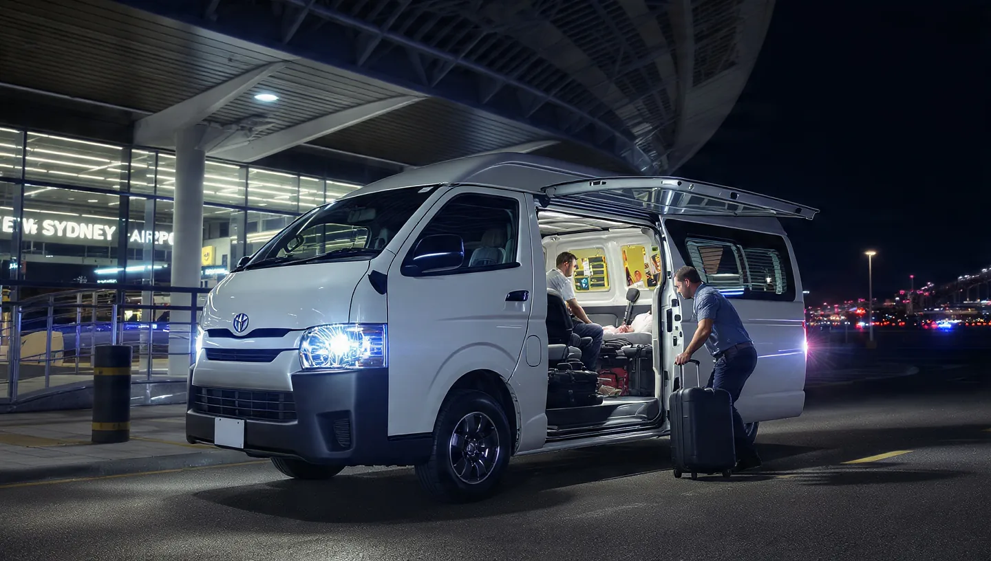 Premium Maxi Taxi Mosman Council service vehicle
